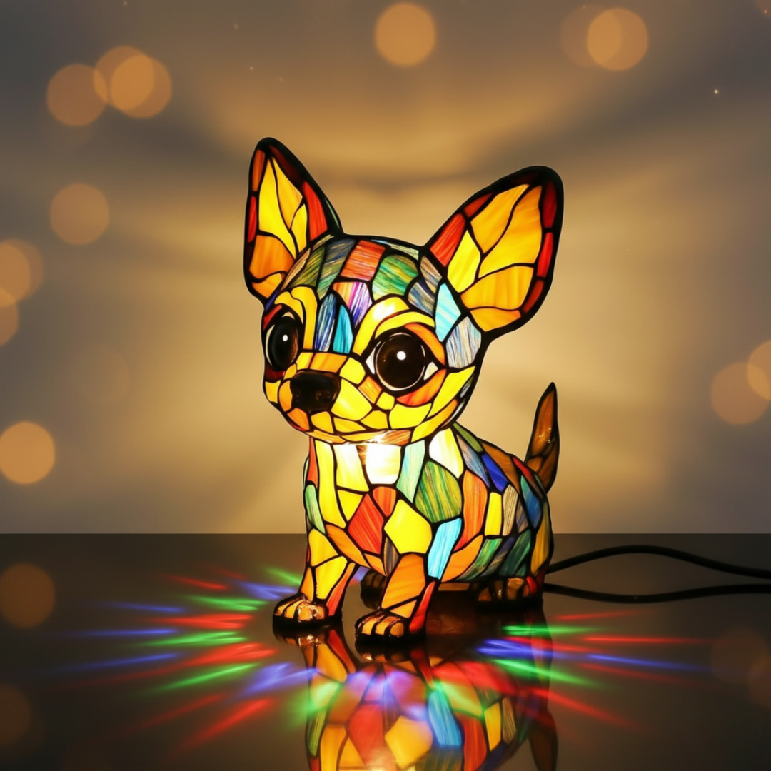 Lampada Artigianale – Charming Chihuahua Pendant