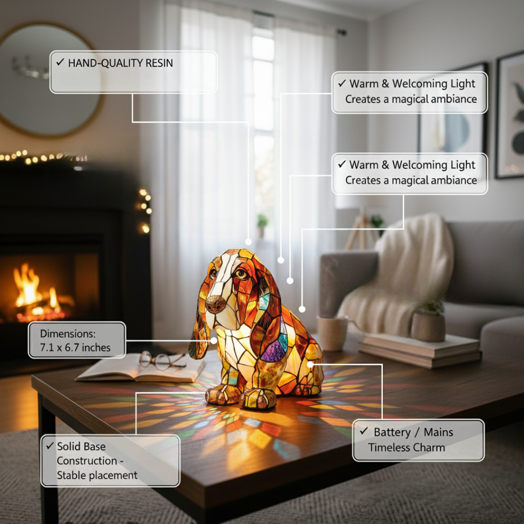 Lampada Artigianale – Dog Calm
