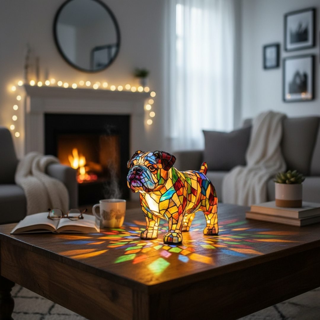 Lampada Artigianale – Bulldog Strides
