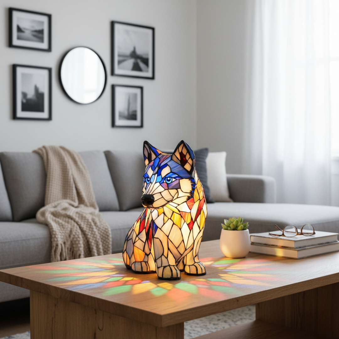 Lampada Artigianale – Arctic Husky